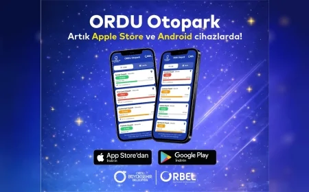Ordu Büyükşehir Belediyesi “Ordu Otopark” Uygulamasını Hizmete Aldı Sürücüler Doluluk Oranlarını Anlık Görebilecek