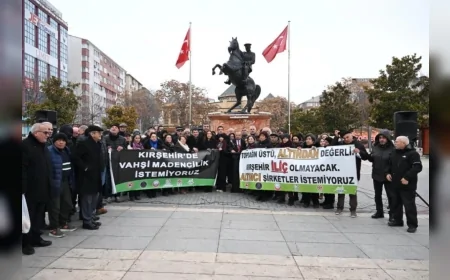 CHP Genel Başkan Yardımcısı Evrim Rızvanoğlu: “Altın Madeni Projesi Kırşehir’in Bağrına Saplanmak İstenen Bir Hançerdir”