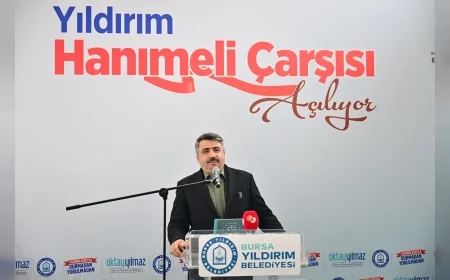 Yıldırım Belediye Başkanı Oktay Yılmaz: “Hanımeli Çarşısı üreten kadınlar için sürdürülebilir gelir kapısı olacak”
