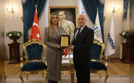 BURSA BÜYÜKŞEHİR BELEDİYE BAŞKANI MUSTAFA BOZBEY: “BURSA İLE SANCAK BÖLGESİ ARASINDA GENÇLER ÜZERİNDEN GÜÇLÜ BİR DOSTLUK KURMAK İSTİYORUZ”