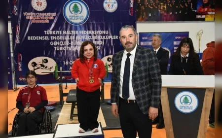 Pursaklar Belediyesi Ev Sahipliğinde Bedensel Engelliler ve Ferdi Türkiye Halter Şampiyonası Başladı
