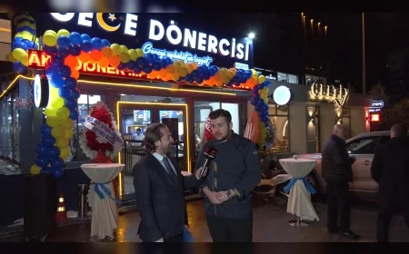 Ankara Gece Dönercisi Doğukent Şubesi Açıldı, Yönetim Kurulu Üyesi Enes Çelik: “Tüm Türkiye’ye hakiki Ankara et dönerini tattıracağız”