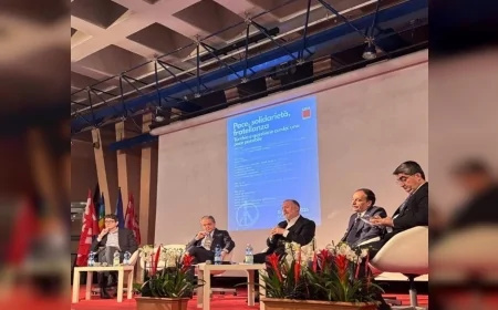 DEVA Partisi Genel Başkan Yardımcısı Mehmet Emin Ekmen Milano’da CGIL Konferansında: “Pozitif barış için çok ciddi bir çabaya ihtiyaç var”