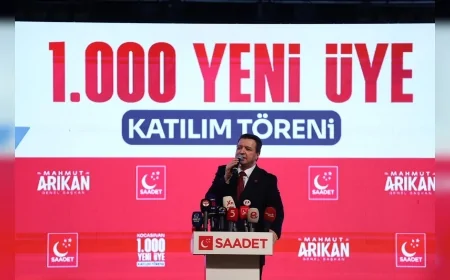Saadet Partisi Genel Başkanı Mahmut Arıkan: “Bahane Üretenlerin Değil, Çözüm Üretenlerin İktidarı Olacağız”