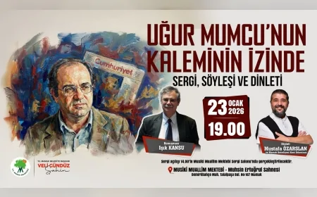 Gazeteci Yazar Uğur Mumcu Vefatının 33. Yılında Mamak’ta Sergi Söyleşi ve Dinletiyle Anılacak