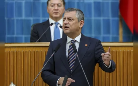 CHP Genel Başkanı Özgür Özel TBMM’de: “Herkes tarafını belirleyecek, kara düzene destek veren tarihin kara deliğine gider”