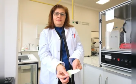 Hitit Üniversitesi’nde Geliştirilen Patentli Yara Örtüsünün Endüstriye Kazandırılması Hedefleniyor