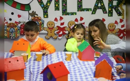 Eskişehir Büyükşehir Belediyesi ESMEK Minikleri Kartalkaya Yangınında Yitirilen Canları “Masum Ellerden Umuda” Etkinliğiyle Andı