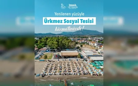 Seferihisar Belediyesi Ürkmez Bengiler Mahallesi’nde Denize Sıfır Ürkmez Sosyal Tesisi ile Dört Mevsim Hizmet Sunuyor
