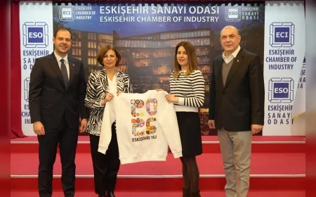 Eskişehir Büyükşehir Belediye Başkanı Ayşe Ünlüce: “Eskişehir’in geleceği için sanayiyle güç birliği içindeyiz”