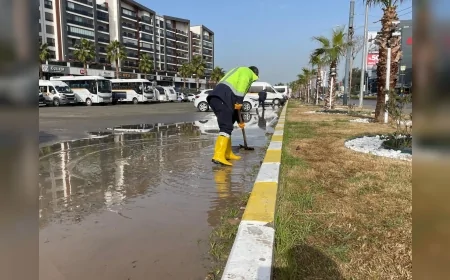 Çiğli Belediyesi Fırtına ve Sağanağa Karşı Sahada: Başkan Onur Emrah Yıldız “Hiçbir Yurttaşı Mağdur Etmeyeceğiz”