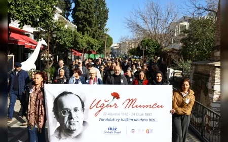 Araştırmacı Gazeteci-Yazar Uğur Mumcu Efes Selçuk’ta Katledilişinin 33. Yılında Törenle Anıldı