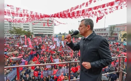 CHP Genel Başkanı Özgür Özel 1 Şubat’ta Çorum’da Açılış ve “Millet İradesine Sahip Çıkıyor” Mitingine Katılacak