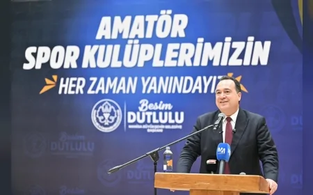 Manisa Büyükşehir Belediye Başkanı Besim Dutlulu: “Amatör Spor Kulüplerimize 12 Milyon 750 Bin Liralık Desteği Üç Katına Çıkardık”