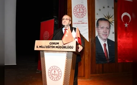 Çorum’da Eğitim Yönetimi ve Liderlik Modelleri Akademik Çerçevede Değerlendirildi