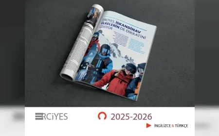 Kayseri’nin İki Dilli Tek Turizm Dergisi Erciyes 10’uncu Sayısıyla Okuyucuyla Buluştu