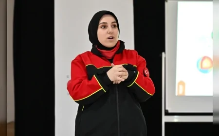 Altındağ Belediyesi’nden gençlere hayat kurtaran eğitim: “Afetlere karşı bilinç bir zorunluluktur”