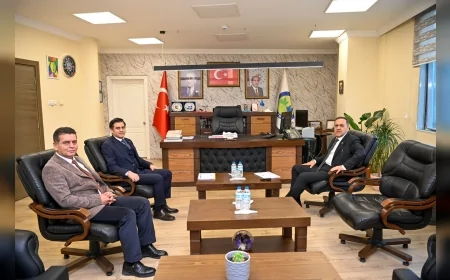 Vali Dr. Ahmet Hamdi Usta İl Özel İdaresini Ziyaret Etti Yatırımlar ve Stratejik Hedefler Masaya Yatırıldı