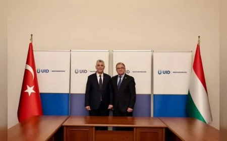 Ticaret Bakanı Ömer Bolat Budapeşte’de UİD Temsilcileriyle Buluştu: “Yurt Dışındaki Vatandaşlarımızla Bağlarımızı Güçlendiriyoruz”