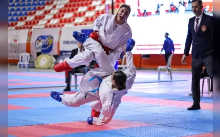 Burdur’da Üniversitelerarası Karate Türkiye Şampiyonası Başladı 53 Üniversiteden 235 Sporcu Tatamiye Çıktı