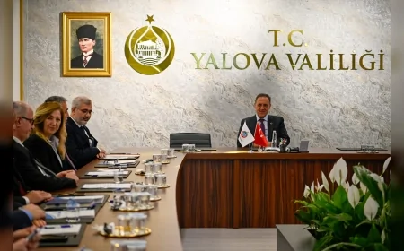 Yalova Valisi Dr. Ahmet Hamdi Usta Başkanlığında 2026 Yılı I. İl İstihdam ve Mesleki Eğitim Kurulu Toplantısı Gerçekleştirildi