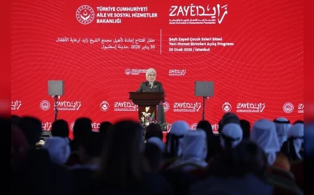 Cumhurbaşkanı Recep Tayyip Erdoğan’ın eşi Emine Erdoğan: “Geçici çözümleri değil, çocuklar için kalıcı değişimleri hedeflemeliyiz”