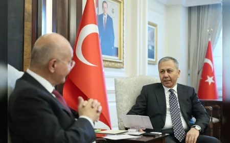 İçişleri Bakanı Ali Yerlikaya: “Türkiye’nin göç yönetimi modeli ve BM iş birliği kapsamlı şekilde ele alındı”