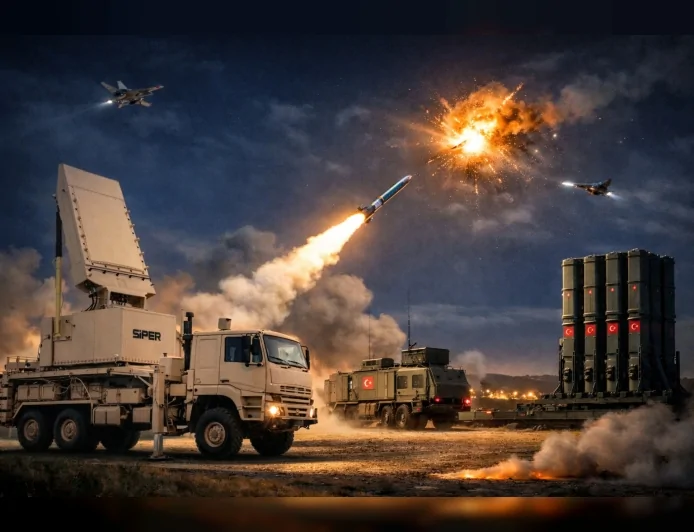 Uzun Menzilli Hava Savunmasında Yeni Teslimat SİPER-1 Sistemi ÇELİKKUBBE Envanterine Alındı