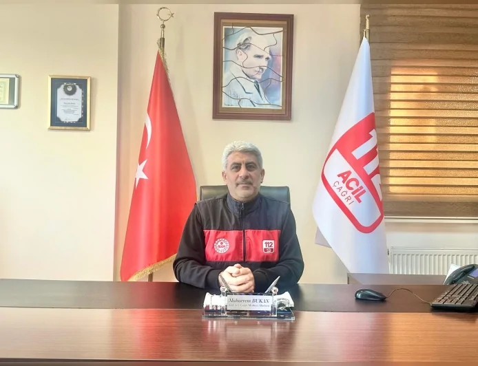 Yalova 112 Acil Çağrı Merkezi Müdürü Muharrem Bukan: “112 Bir Telefon Numarası Değil Hayat Kurtaran Bir Hattır”