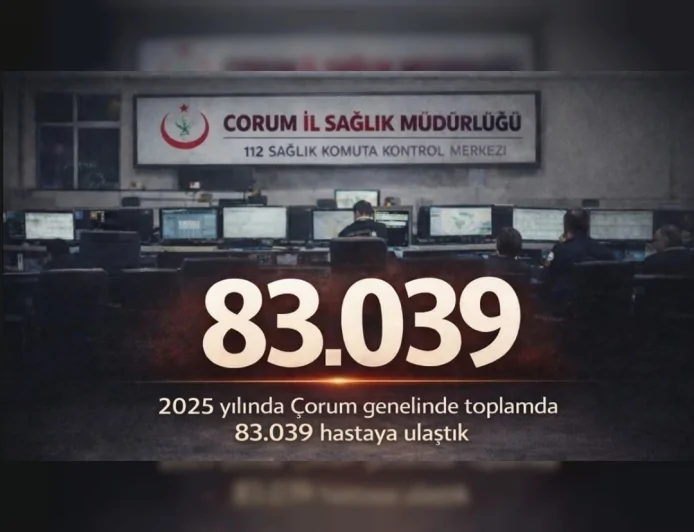 Çorum İl Sağlık Müdürlüğü: “2025 Yılında Evde Sağlık Hizmetleri Kapsamında 83 Bin 39 Hastaya Ulaşıldı”