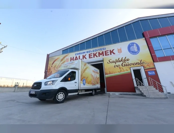 Çorum Belediyesi Halk Ekmek Hizmeti 2025’te 13,3 Milyon Ekmekle Vatandaşların Sofralarına Ulaştı