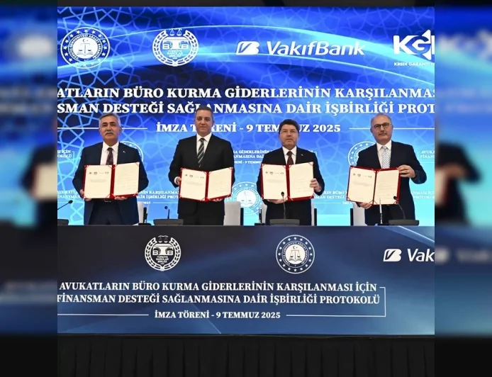 Adalet Bakanı Yılmaz Tunç: “Avukatlarımıza 10 milyar TL finansman desteği sağlıyoruz”