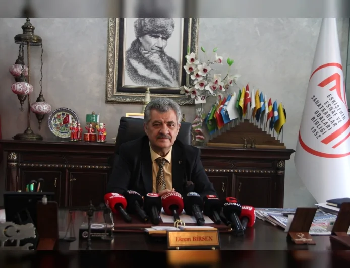 Eskişehir Esnaf ve Sanatkârlar Odaları Birliği Başkanı Ekrem Birsen: “Büyük mağazaların pazar günü kapalı olması esnafa nefes aldıracak”