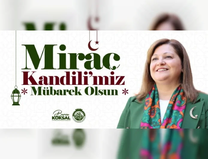 Afyonkarahisar Belediye Başkanı Burcu Köksal: “Miraç Kandili birlik ve beraberliğimizi güçlendirsin”