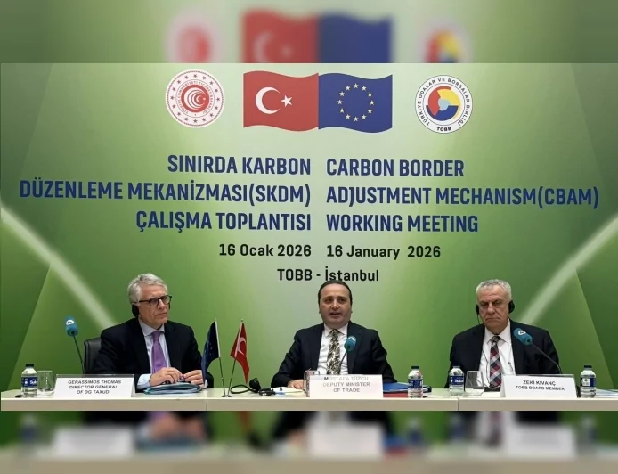 Ticaret Bakan Yardımcısı Mustafa Tuzcu İstanbul’da AB yetkilisiyle SKDM ve e-ticareti masaya yatırdı