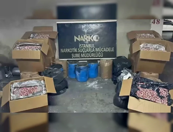 İçişleri Bakanı Ali Yerlikaya: “Sancaktepe’de 2 milyon 760 bin uyuşturucu hap ele geçirildi, 2 şüpheli yakalandı”