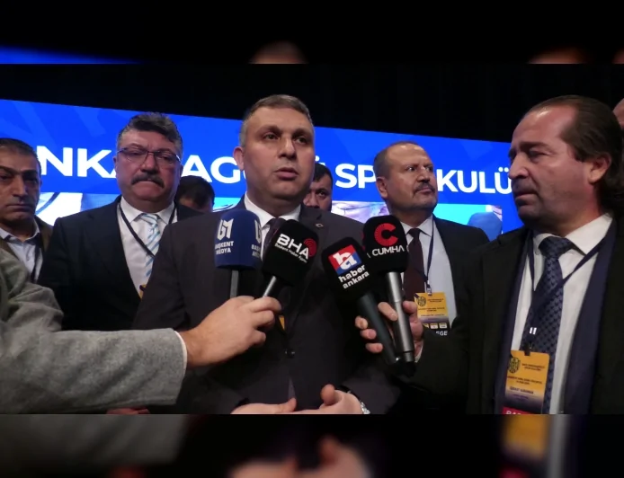 MKE ANKARAGÜCÜ OLAĞANÜSTÜ GENEL KURULU TAMAMLANDI YENİ BAŞKAN İLHAMİ ALPARSLAN: “ANKARA GÜCÜ BİRLİK VE BERABERLİKLE AYAĞA KALKACAK”