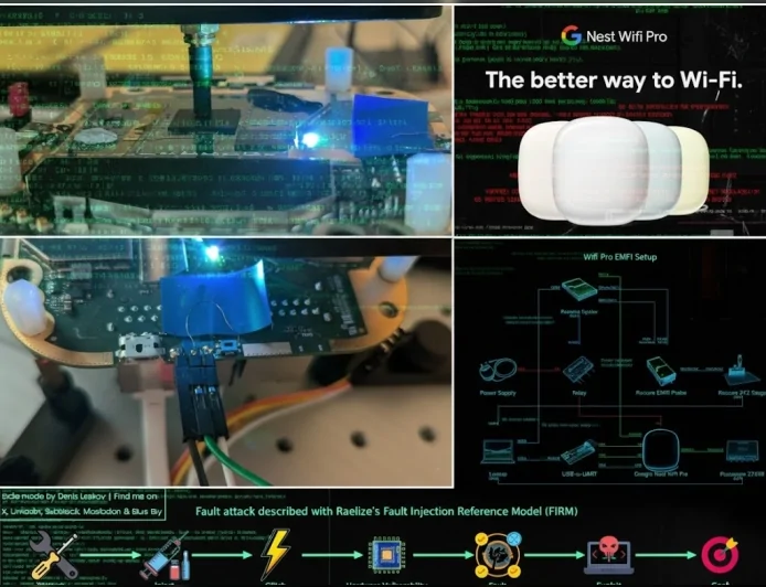 Google Nest Wifi Pro’da Donanım Alarmı EM Glitching ile Qualcomm IPQ5018 üzerinde en yüksek ayrıcalık seviyesi ele geçirildi