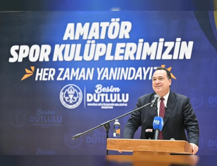 Manisa Büyükşehir Belediye Başkanı Besim Dutlulu: “Amatör Spor Kulüplerimize 12 Milyon 750 Bin Liralık Desteği Üç Katına Çıkardık”