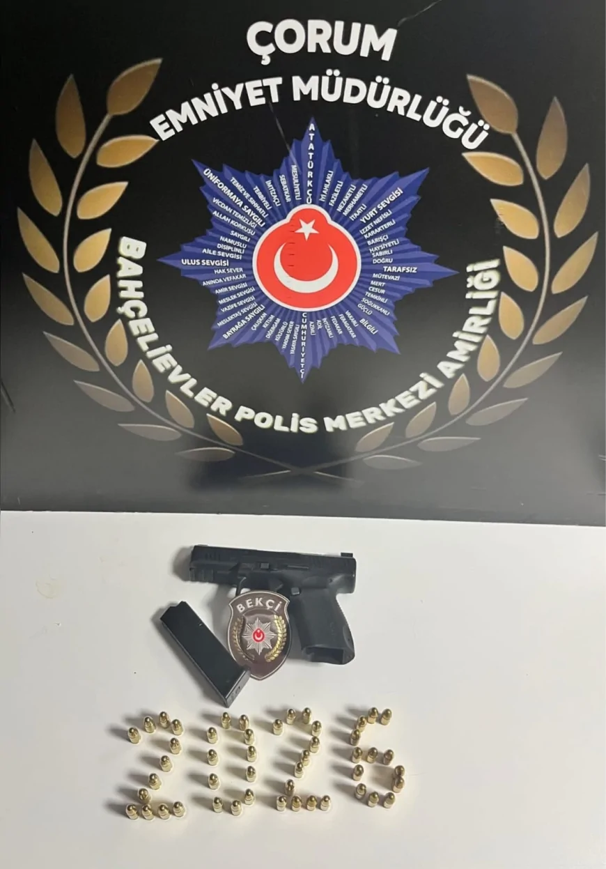 Çorum İl Emniyet Müdürlüğü Asayiş Uygulamalarını Açıkladı: Bir Haftada 6 Aranan Şahıs Yakalandı