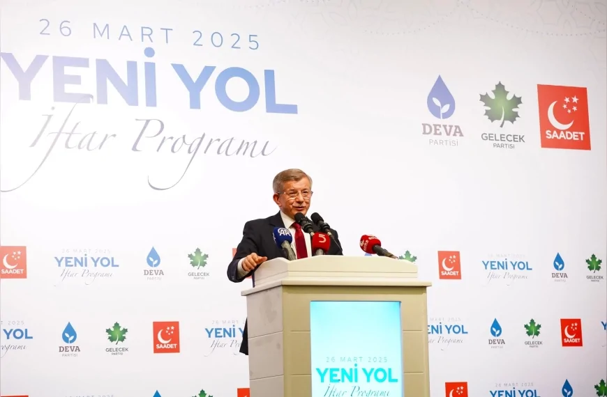 Gelecek Partisi Genel Başkanı Ahmet Davutoğlu: “85 Milyon Vatandaşımızın Refah İçinde Yaşadığı Bir Türkiye Mümkün”
