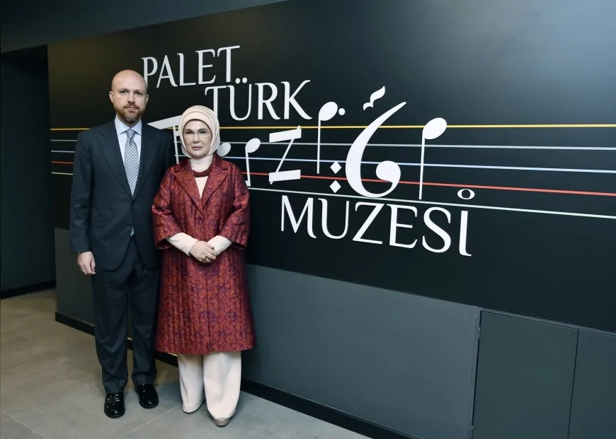 Cumhurbaşkanı Recep Tayyip Erdoğan’ın Eşi Emine Erdoğan: “Palet Türk Müziği İlkokulu İlham, Umut ve İstikamet Olmaya Devam Etsin”