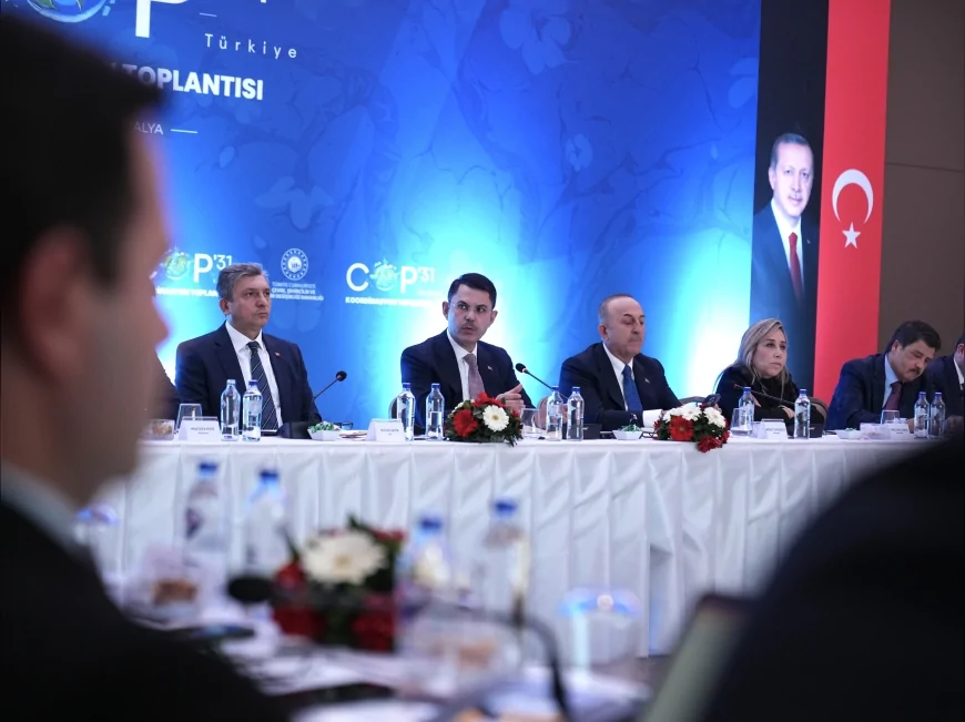 Çevre, Şehircilik ve İklim Değişikliği Bakanı Murat Kurum: “COP31’de kararlar alınırken Türkiye’nin sözüne bakılacak”