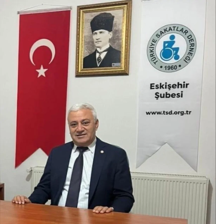 Türkiye Sakatlar Derneği Eskişehir Şubesi Başkanı Ecevit Yılancı: “Engelli hakları yalnızca hak sahibi tarafından kullanılmalı”