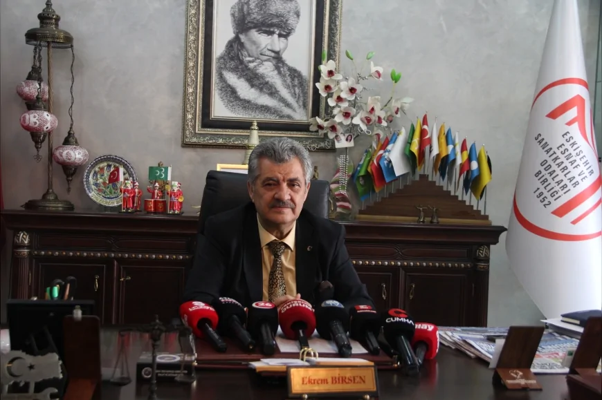 Eskişehir Esnaf ve Sanatkârlar Odaları Birliği Başkanı Ekrem Birsen: “Büyük mağazaların pazar günü kapalı olması esnafa nefes aldıracak”