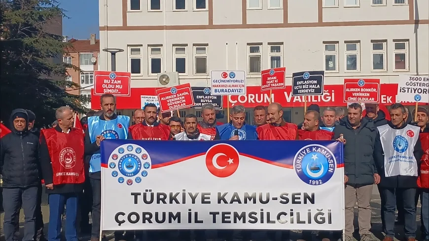 Türkiye Kamu-Sen’den memur ve emekli maaşları için çağrı: “Enflasyon kadar zam istemiyoruz adil ücret istiyoruz”