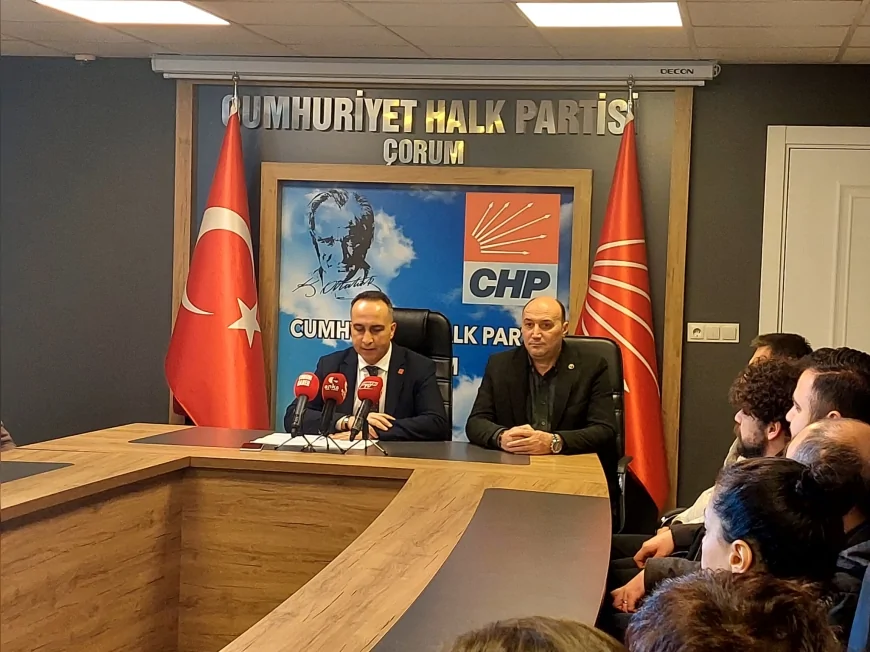 CHP’DEN ÇORUM’DA ÇARPICI İDDİA: “FUTBOL TURNUVASI ÜZERİNDEN SPORCULAR AK PARTİYE BİLGİSİZCE ÜYE YAPILDI