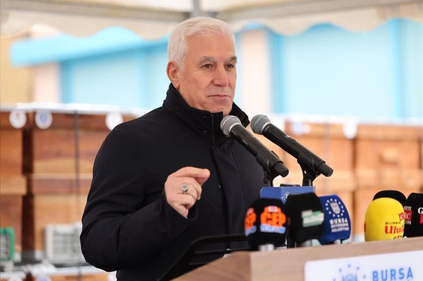 Bursa Büyükşehir Belediye Başkanı Mustafa Bozbey: “Üreteni hiçbir zaman yalnız bırakmayacağız, desteğimiz sosyal belediyecilik anlayışımızın yansımasıdır”