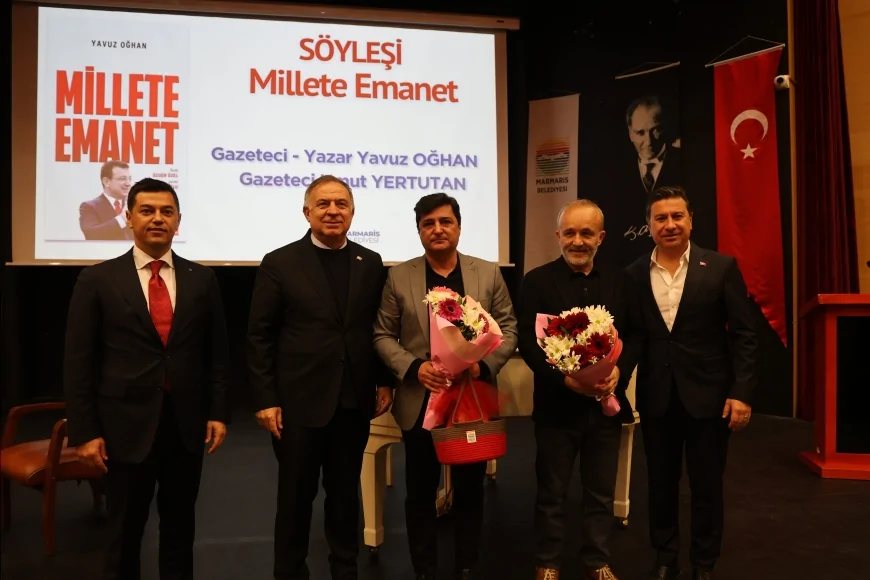 Gazeteci Yazar Yavuz Oğhan Marmaris’te Okuyucularıyla Buluştu Demokrasi ve Basın Özgürlüğü Konuşuldu