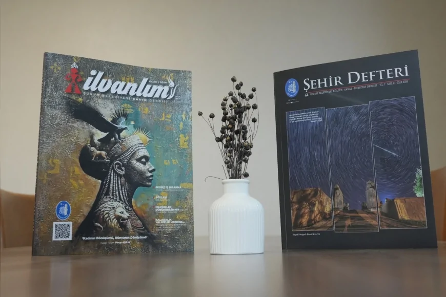 Çorum Belediyesi’nin Kültür Yayınları Genişliyor: Şehir Defteri ve İlvanlım Dergilerinin Yeni Sayıları Okurla Buluştu